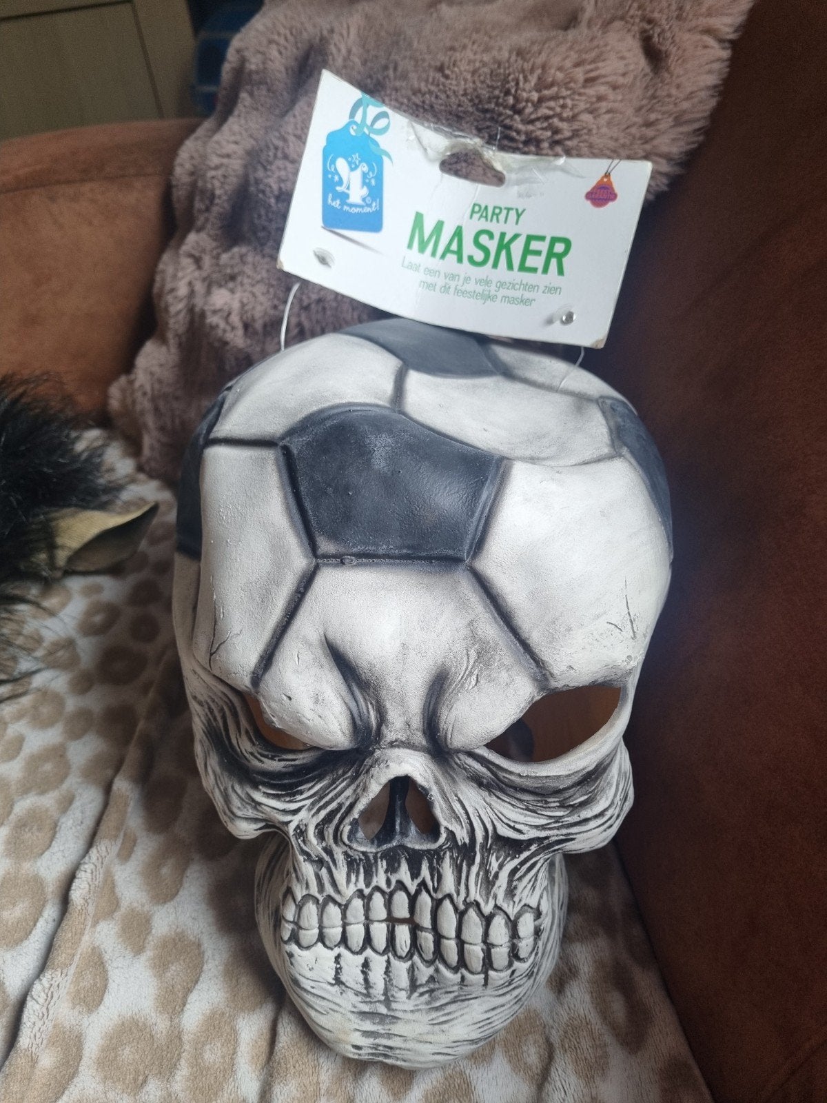 doodshoofd masker, Ophalen, Zo goed als nieuw, Halloween of Griezel