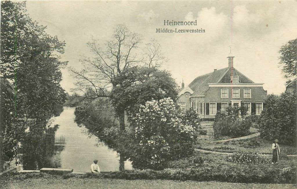 388-560-033 Heinenoord Midden Leeuwenstein, Verzamelen, Verzenden, Voor 1920, Zuid-Holland