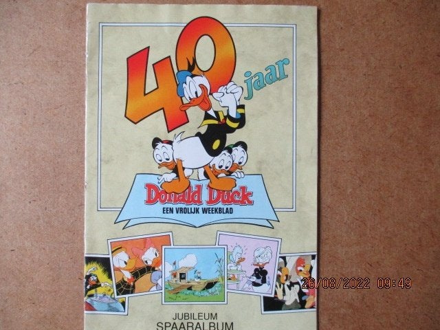 adv6977 donald duck 40 jr jubileum 1, Eén stripboek, Ophalen, Gelezen