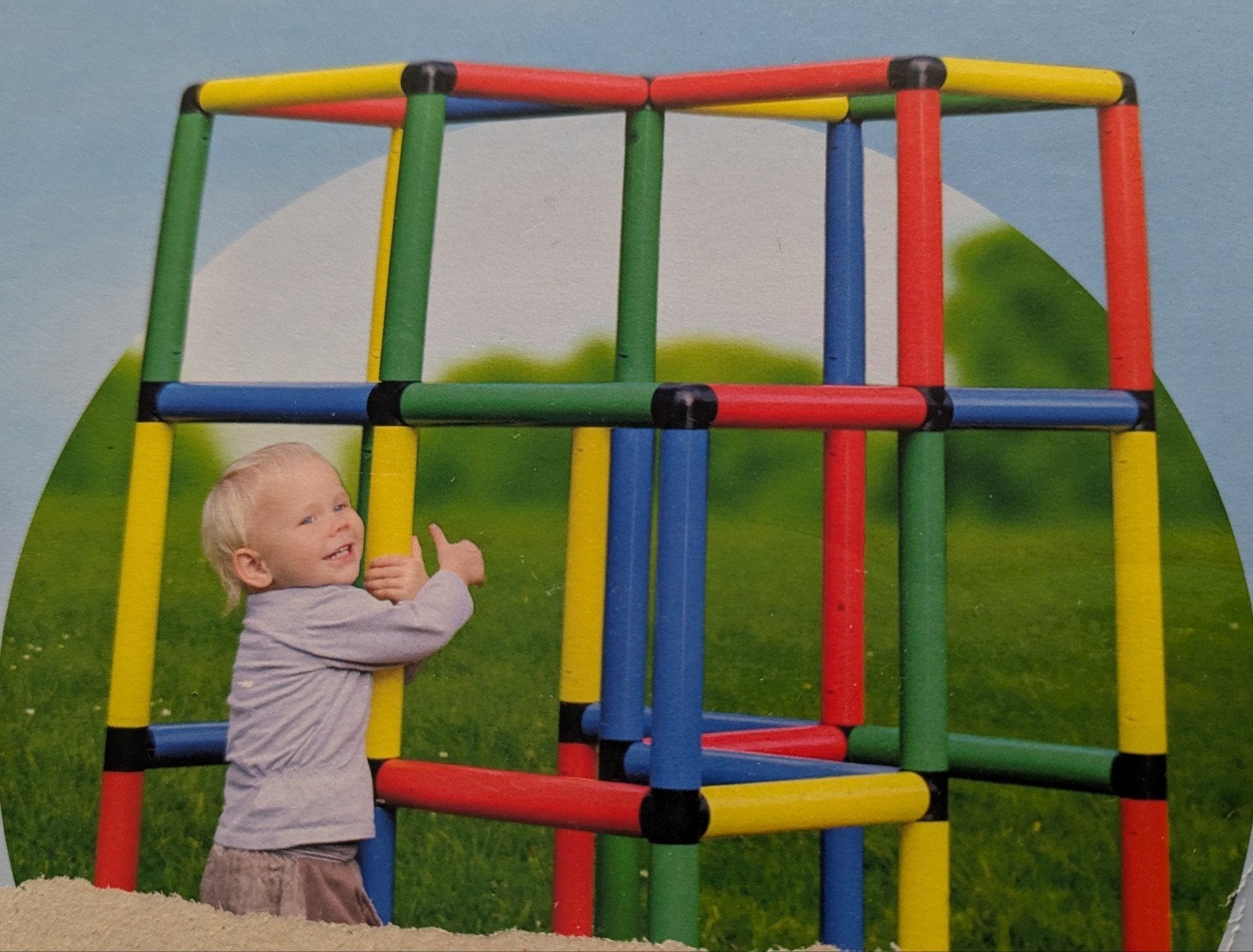 Quadro Klim Piramide - Klimtoestel voor Kinderen, Kinderen en Baby's, Ophalen, Gebruikt, Klimwand