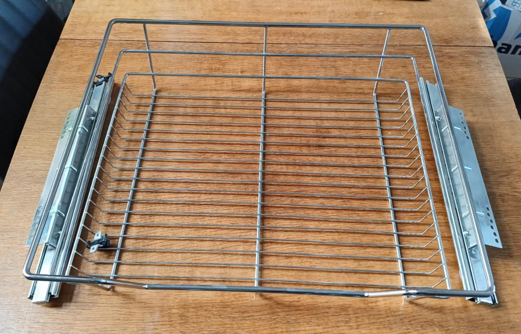 Uitschuiflade metaal, Ophalen, 25 tot 50 cm, Minder dan 50 cm, Minder dan 100 cm