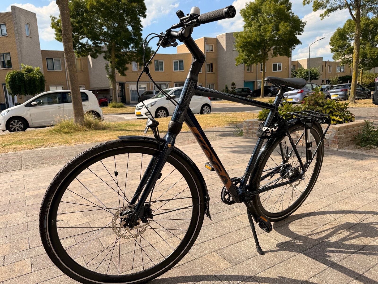 Koga F3 6.0 Belt Alfine 11 Naafdynamo 60 cm - ZGAN., Versnellingen, Zo goed als nieuw, Schijfrem, 53 tot 57 cm