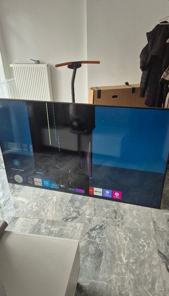 Samsung smart tv 75 inch en Samsung curved 48 inch