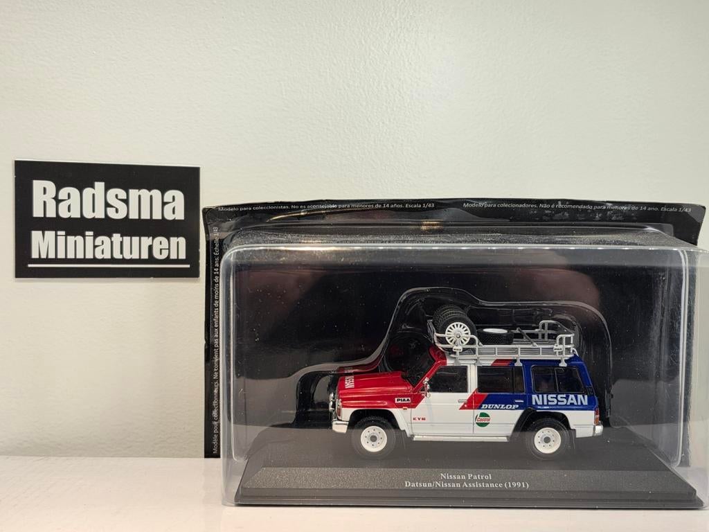 Nissan Patrol "Datsun/Nissan Assistance"1991 - 1:43 Ixo, Overige merken, Ixo, Auto, Nieuw