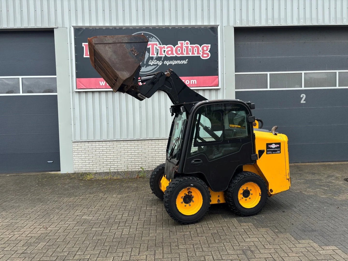 JCB Robot 155 (T4) BW2 (bj 2015), Wiellader of Shovel