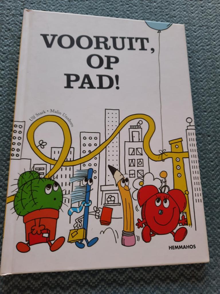 Vooruit, op pad! Hardcover prentenboek in nieuwstaat, Ophalen of Verzenden