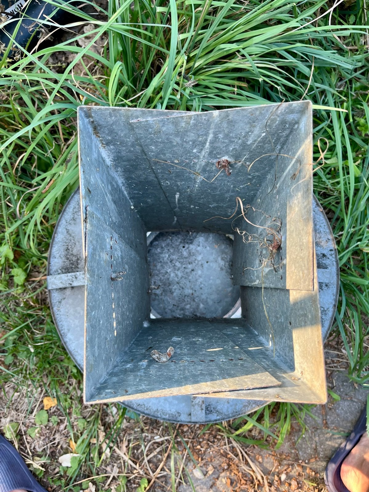 Gegalvaniseerde ventilatiekap/schoorsteenkap, Ophalen, Gebruikt