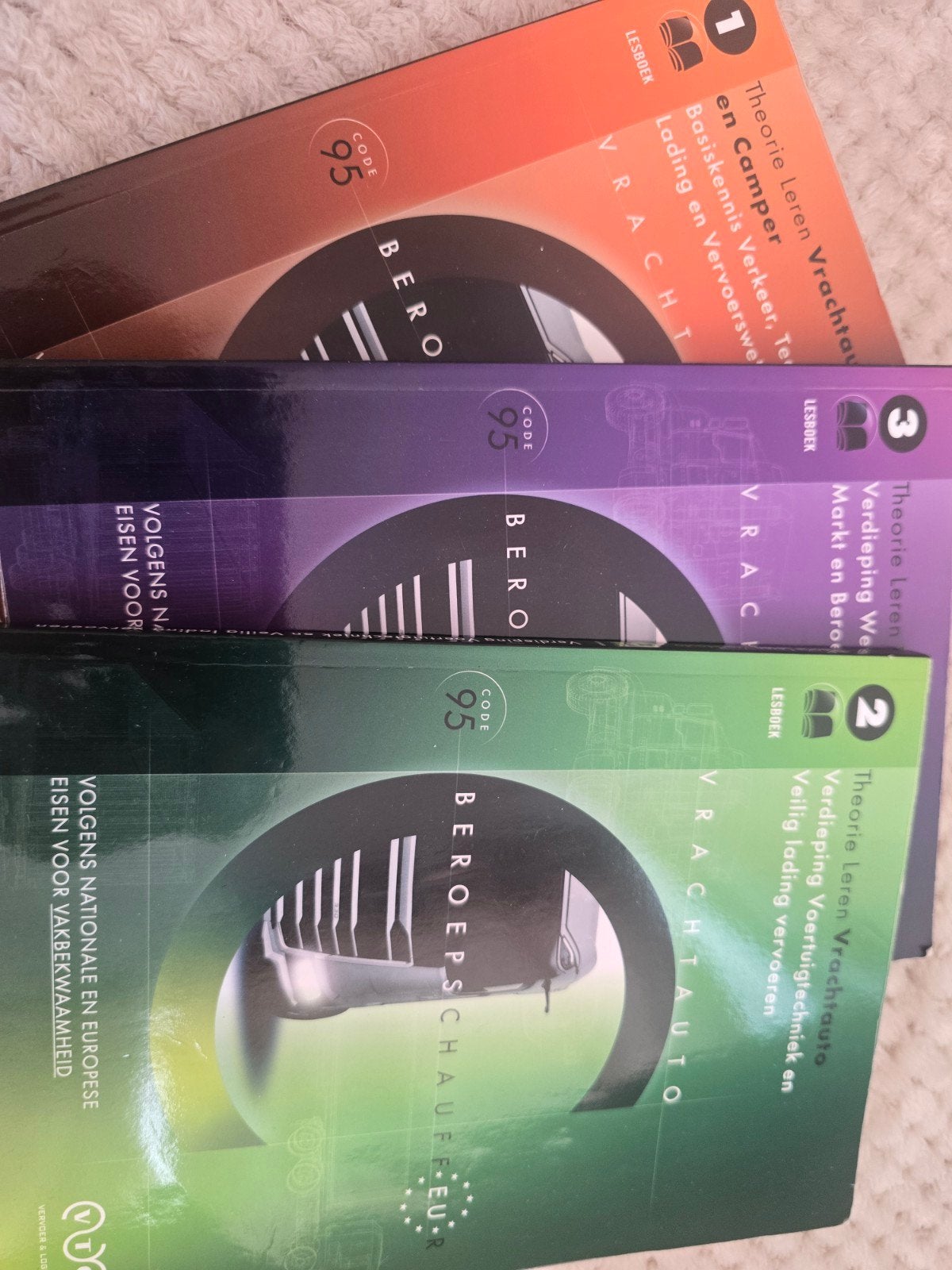 3 teorieboeken code 95, Boeken, Ophalen of Verzenden, Zo goed als nieuw