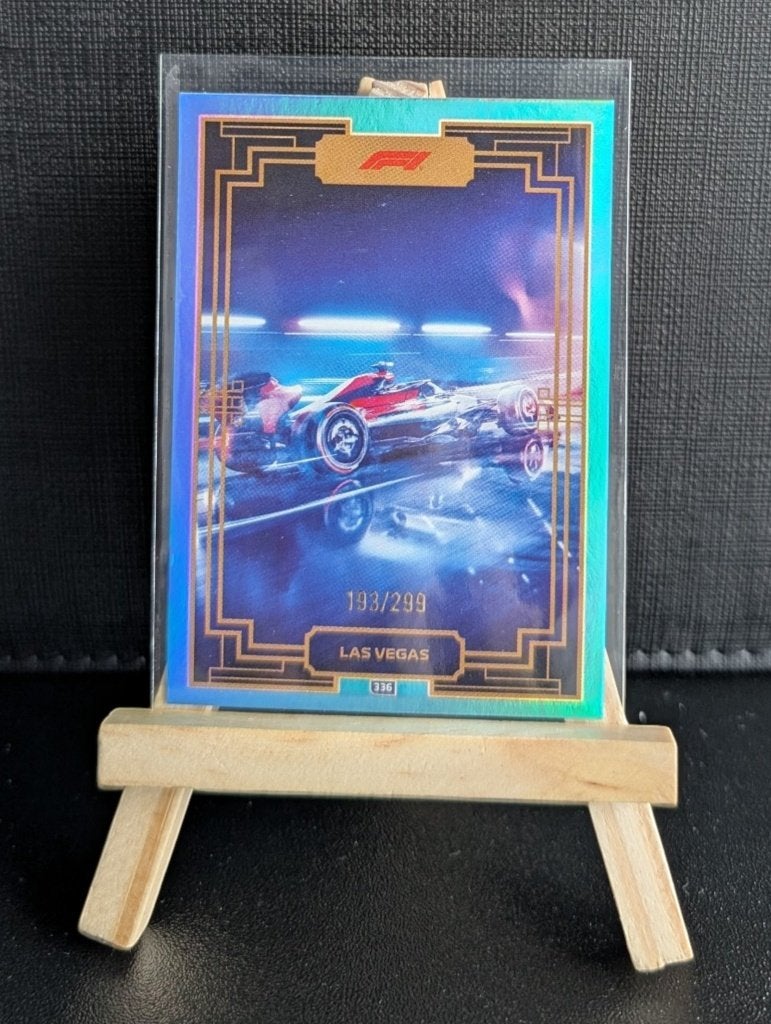 2024 topps Turbo Attax f1 Las vegas #336 /299, Ophalen of Verzenden, Zo goed als nieuw, Formule 1