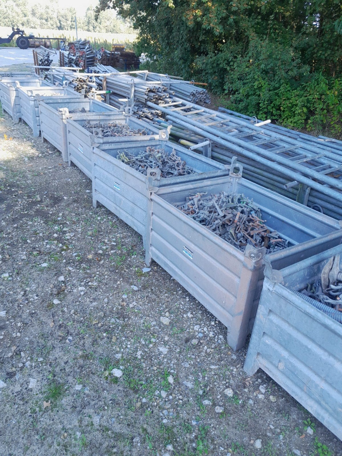 Complete Gevelsteiger te koop - Gebruikt maar in goede staat, Ophalen, Gebruikt, Gevelsteiger, 5 meter of hoger
