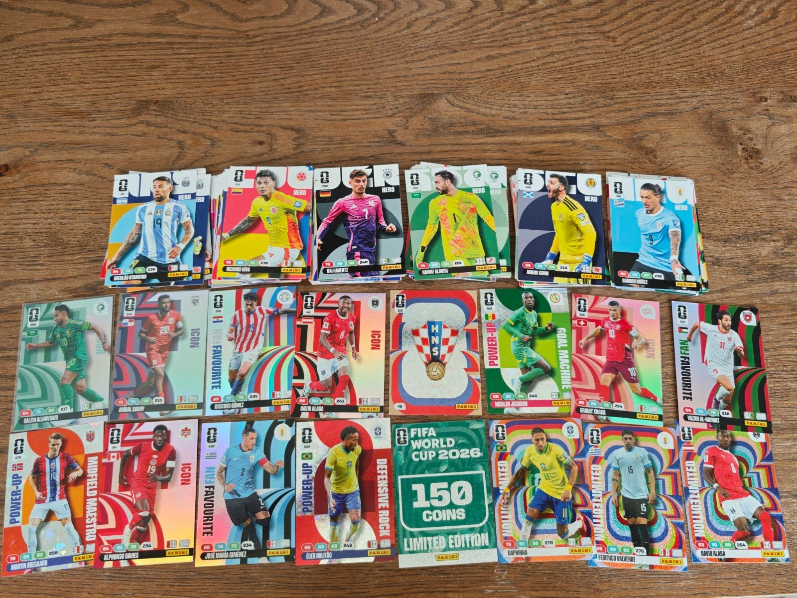 Panini WK adrenalyn 2026, Ophalen
