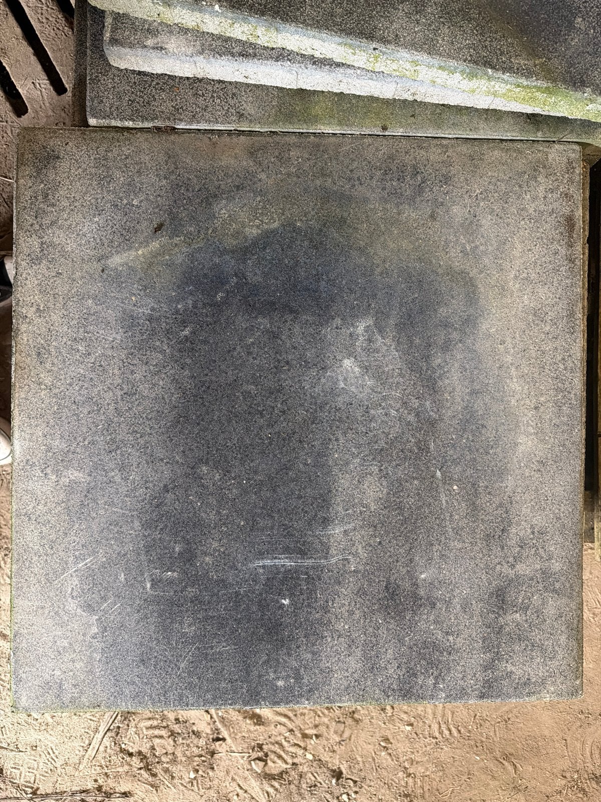 16 siertegel 60x60 antraciet beton 16 ongebruikt op pallet, Tuin en Terras, Tegels en Klinkers, Ophalen, Nieuw, 5 tot 10 m², Beton