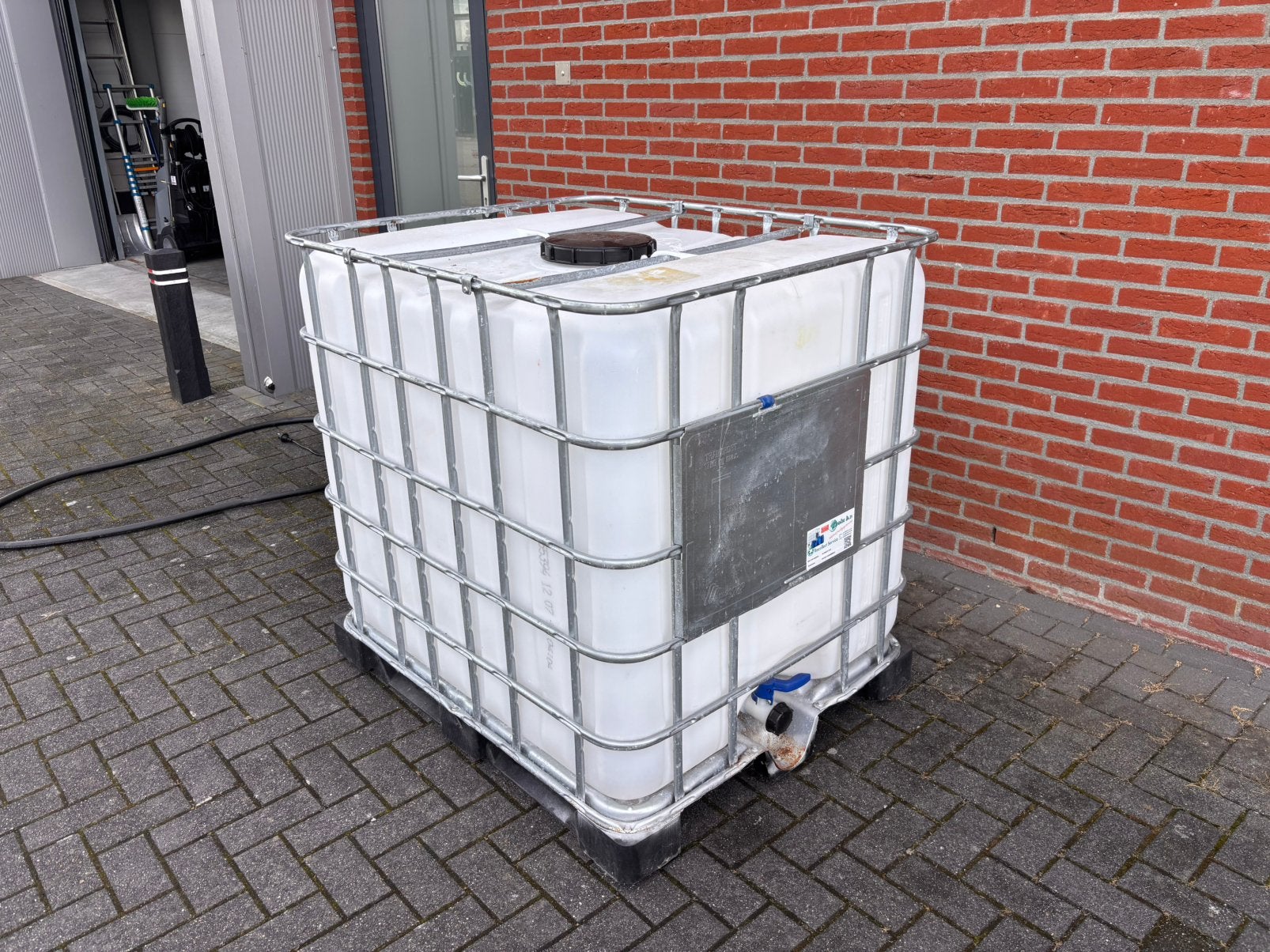 Lege IBC AdBlue, Ophalen, Kunststof, Met kraantje, 150 liter of meer