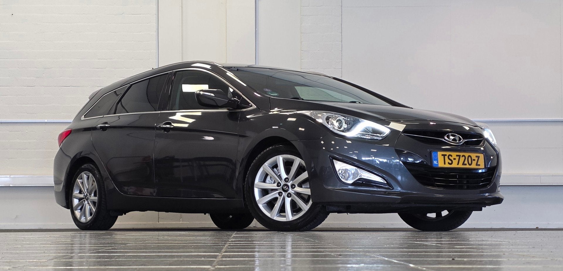 Hyundai I40 Wagon 1.6 GDI Blue Go! Edition 100% Onderhouden, Auto's, Voorwielaandrijving, Gebruikt, 4 cilinders, Leder