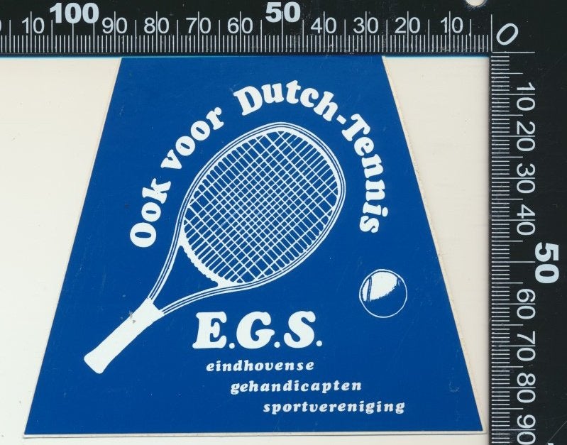 Sticker: Eindhovense Gehandicapten Sportvereniging, Ophalen of Verzenden, Zo goed als nieuw, Sport