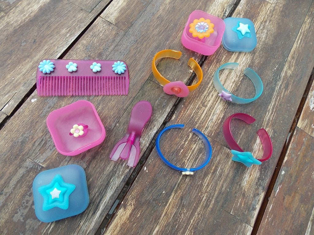 Lego clikits accessoires: kam, armbanden en ringen, Ophalen of Verzenden, Zo goed als nieuw, Accessoire, Lego