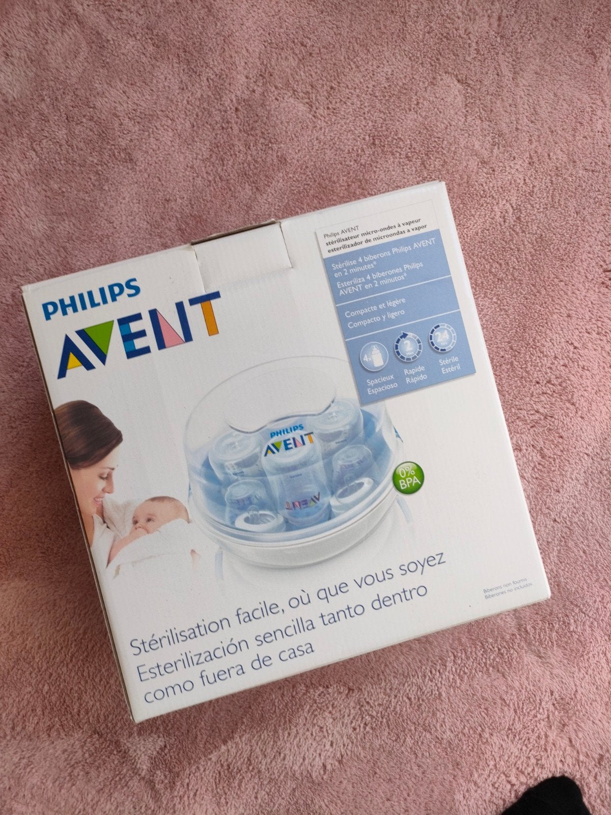 Phillips Avent flessen sterilisator, Kinderen en Baby's, Babyvoeding en Toebehoren, Ophalen, Gebruikt, Sterilisator, Philips Avent