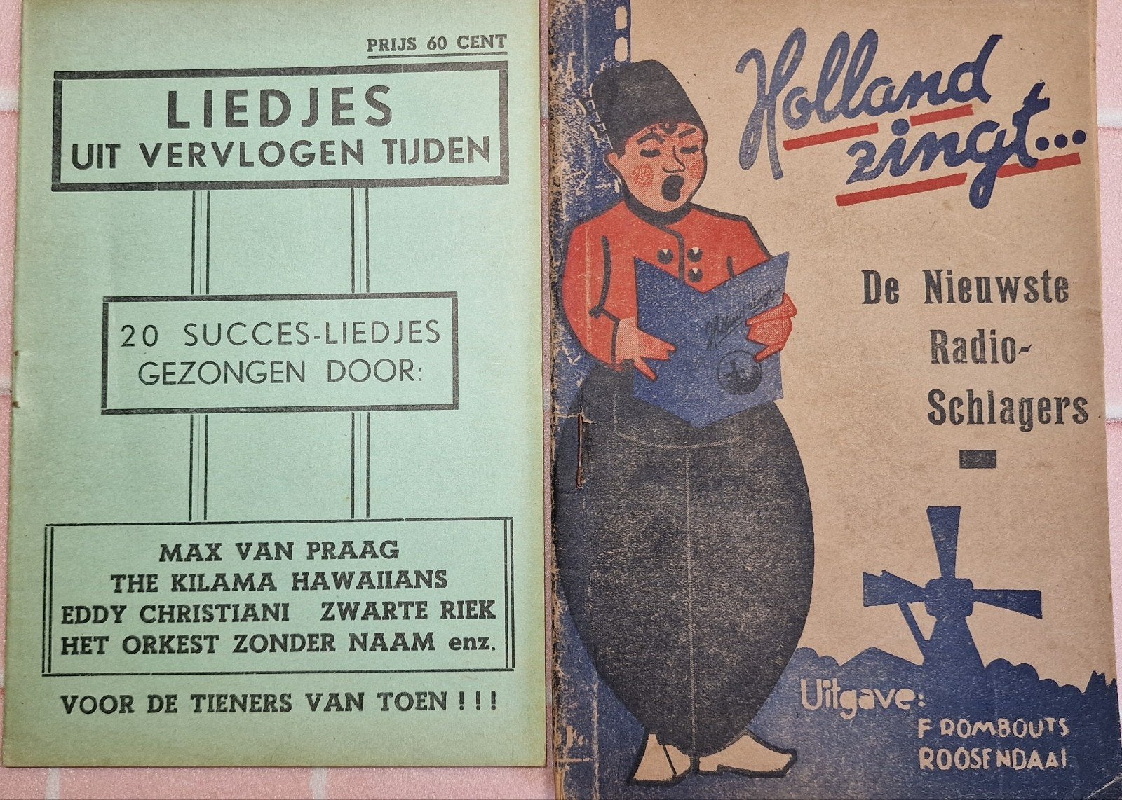 Liedjes uit Vervlogen Tijden & Holland Zingt, Ophalen of Verzenden, Gelezen, Algemeen, Diverse artiesten