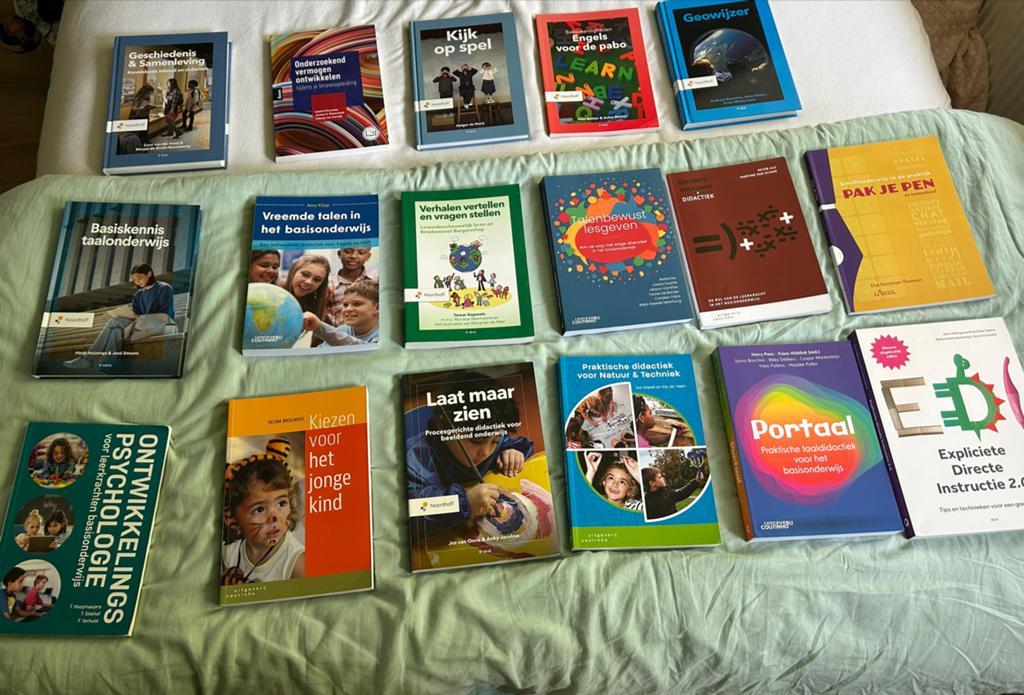 Pabo boeken NHL Stenden, Boeken, Schoolboeken, Zo goed als nieuw, Nederlands, Overige niveaus, Ophalen