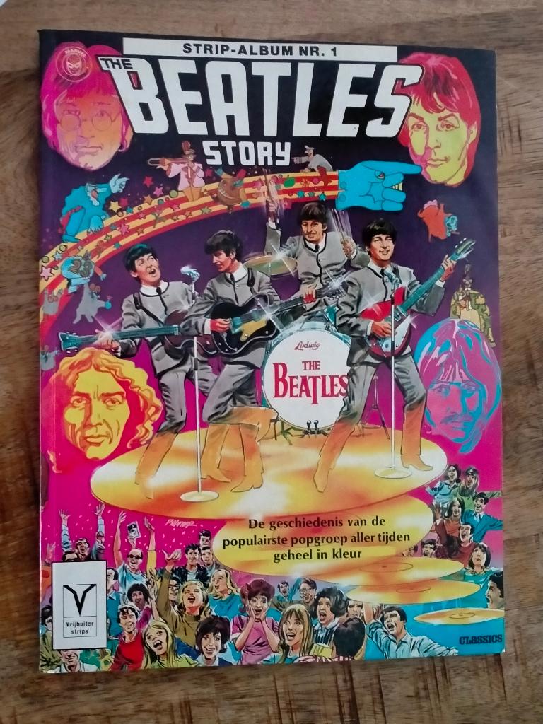 The Beatles story strip-album nr. 1 stripboek classics, Ophalen of Verzenden, Gebruikt, Boek, Tijdschrift of Artikel