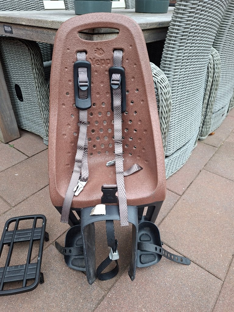 Thule/GMG Yepp Maxi Easyfit achterzitje met adapter, Fietsen en Brommers, Ophalen, Achterzitje, Yepp, 9 t/m 18 kg