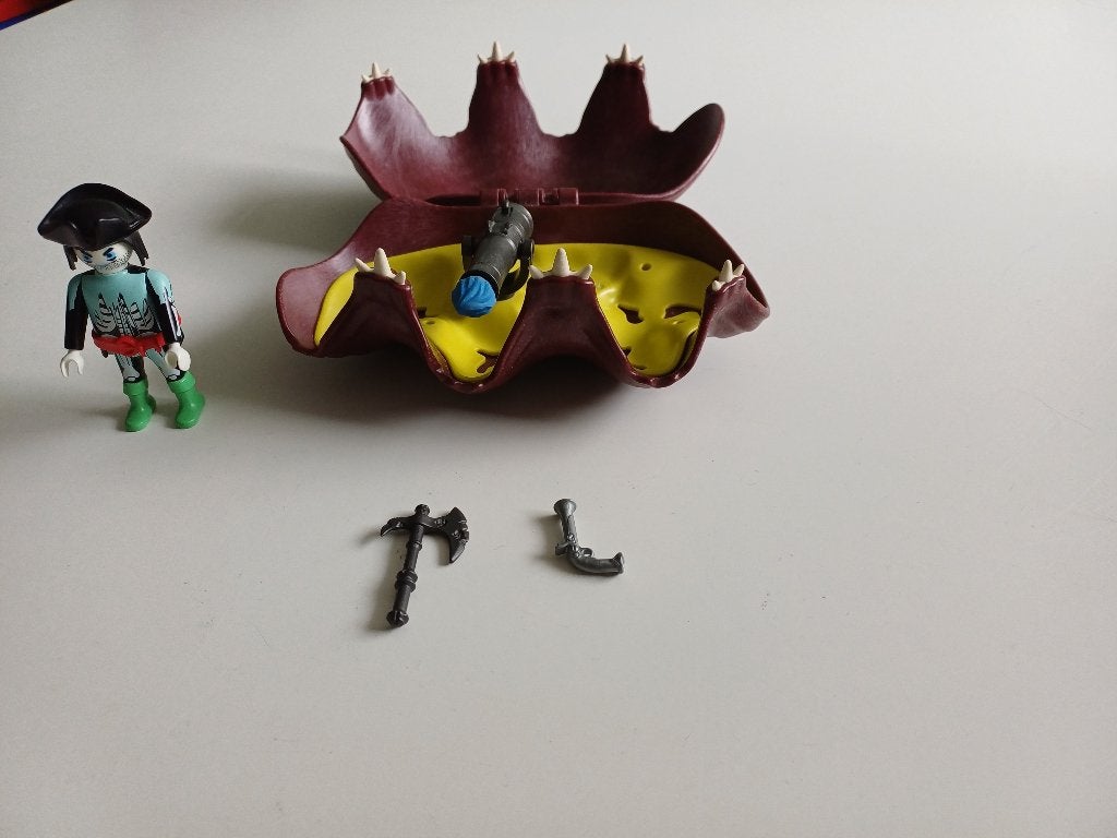 Playmobil Kanonnenschelp - 4802, Gebruikt, Complete set, Overige typen, Ophalen of Verzenden