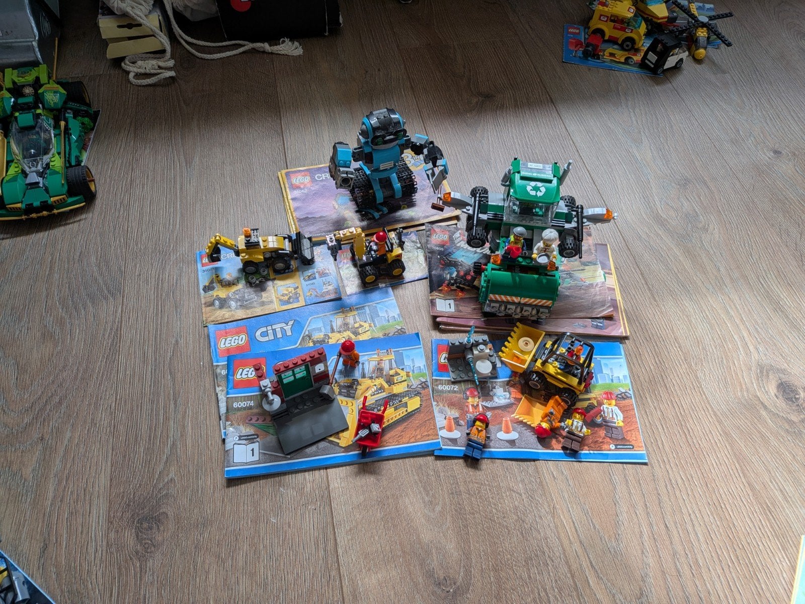 Lego creator 32062 lego city 31041 60072 60074 movie 70805, Kinderen en Baby's, City, Compleet, Lego, Ophalen of Verzenden