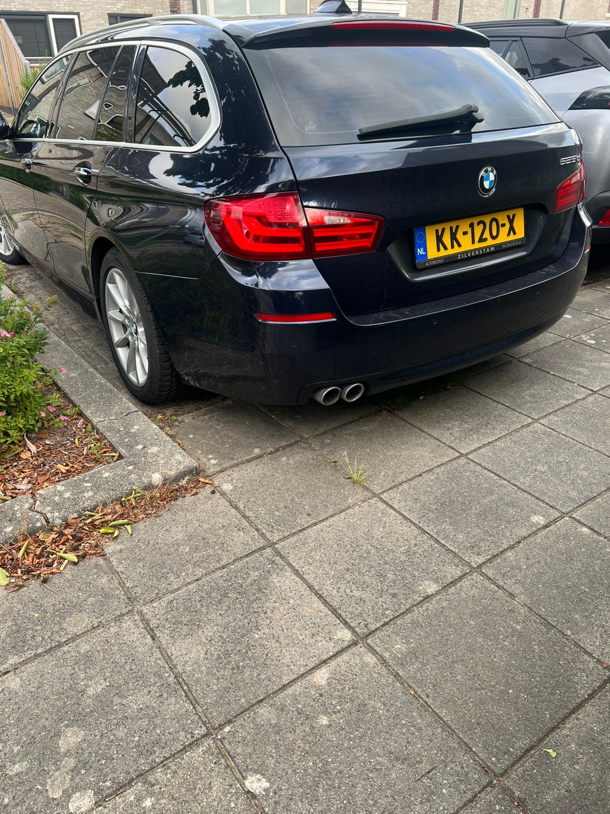 BMW 5-Serie 525D 160KW Touring Aut8 2012 Blauw, Auto's, BMW, Automaat, Achterwielaandrijving, 1995 cc, 2000 kg