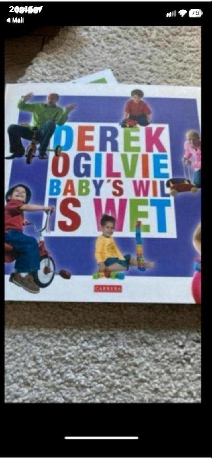 Baby's Wil Is Wet - Derek Ogilvie, Ophalen of Verzenden, Gelezen, Opvoeding tot 6 jaar
