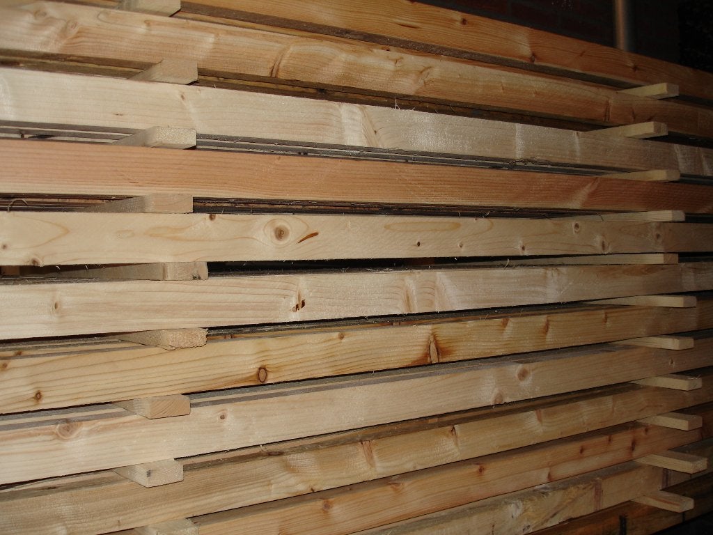 mooie balken zonder spijkergaten 6x12x255cm per stuk € 4.00, Doe-het-zelf en Verbouw, Ophalen of Verzenden, Zo goed als nieuw