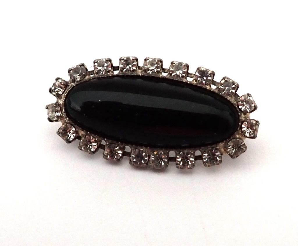 Kleine, oude broche, Verzenden, Gebruikt, Zilver, Overige materialen