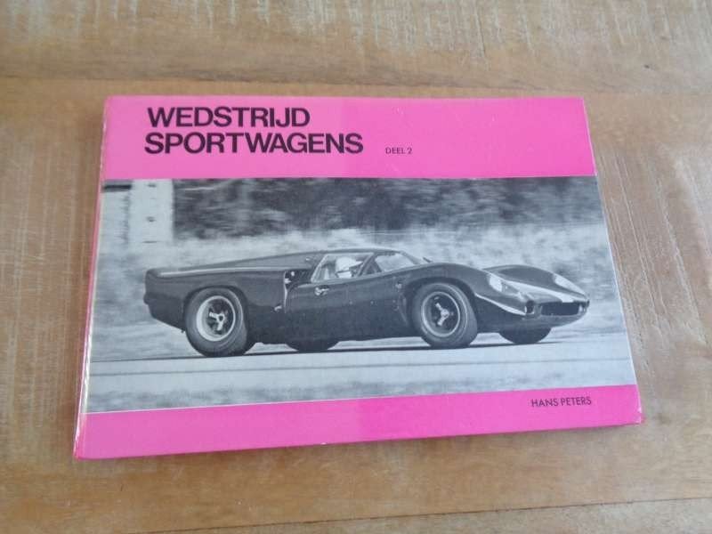 Wedstrijd Sportwagens Deel 2 - Hardcover NL Boek Hans Peters, Verzenden, Gelezen, Algemeen