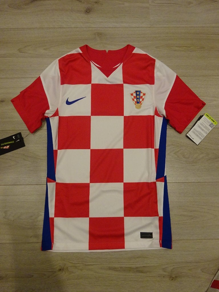 Voetbalshirt Kroatië Stadium thuis 2020 - 2022 maat XS, Overige kleuren, Nike, Nieuw, Ophalen of Verzenden