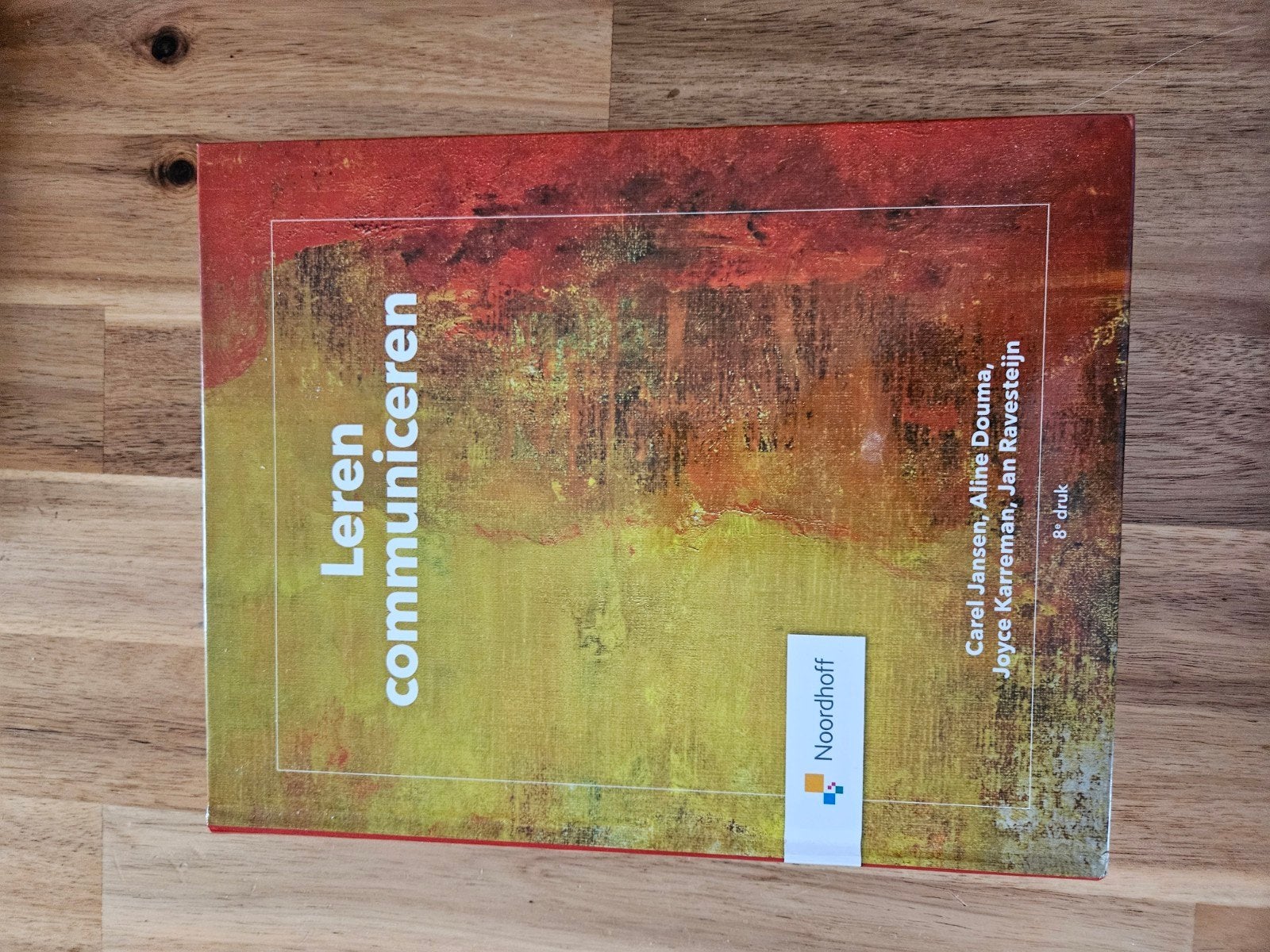 Leren communiceren - 8e druk - Noordhoff, Carol Janssen, Aline Douma, Joyce Karreman, Jan Ravesteijn, Zo goed als nieuw, Gamma