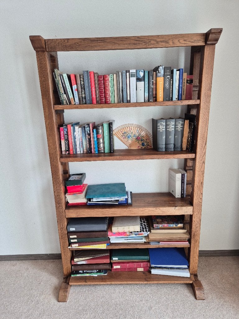 Kast - Boekenkast - Kaaskast, Huis en Inrichting, Ophalen, Met plank(en), 100 tot 150 cm, Klassiek