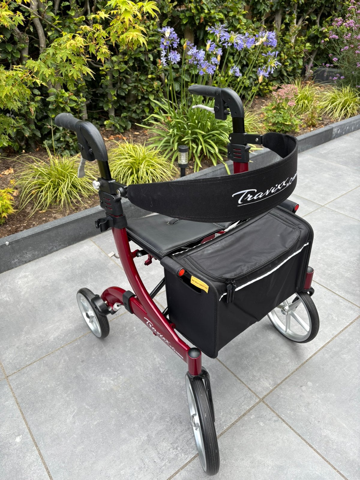 Te koop Travixx Rollator Deluxe, Ophalen, Lichtgewicht, Zo goed als nieuw