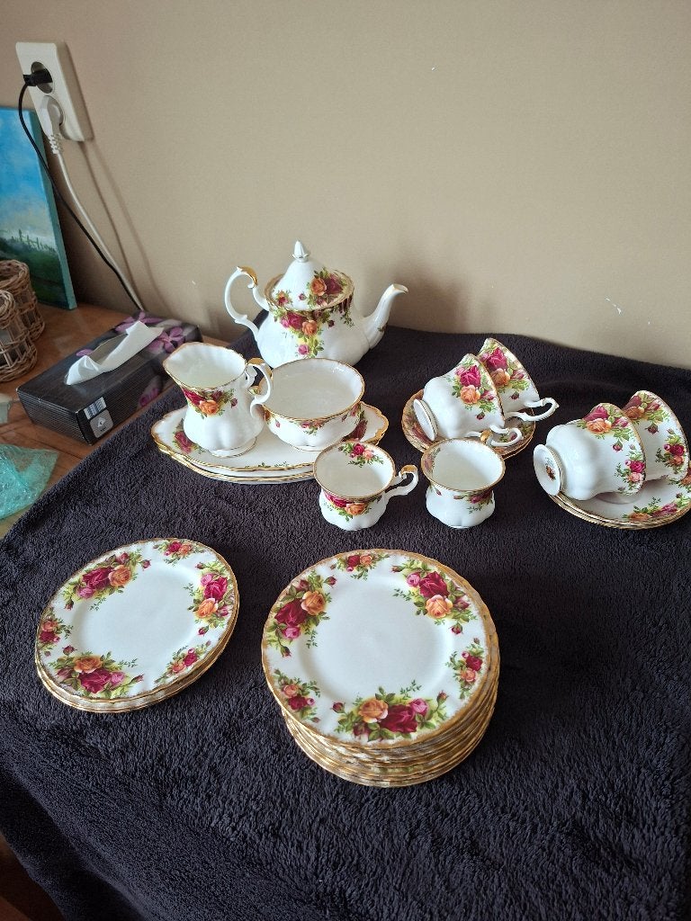 Royal Albert Country Roses, Ophalen