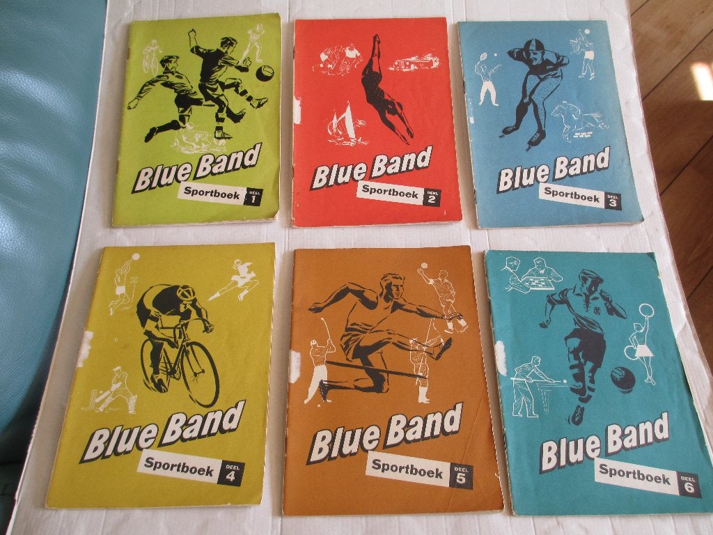 blue band sportboekjes deel 1 tm/ 10 (1), Ophalen of Verzenden, Gelezen
