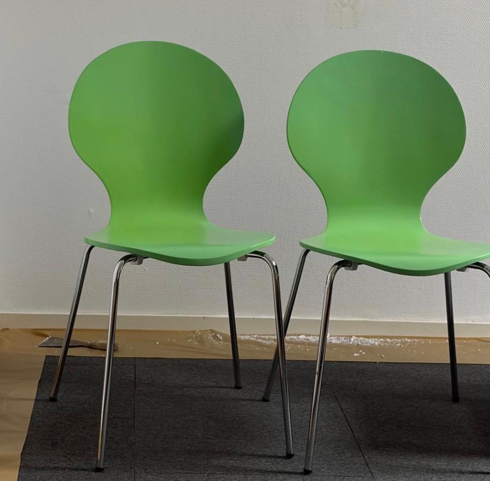 6 vlinderstoelen, Ophalen, Gebruikt, Overige kleuren, Vijf, Zes of meer stoelen