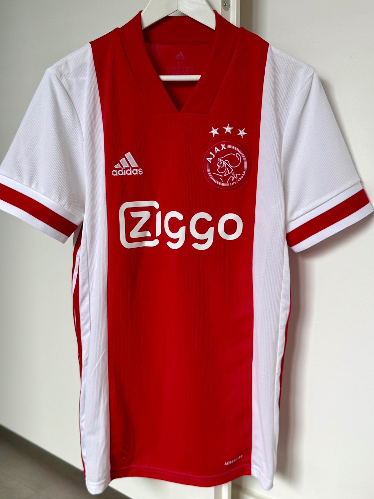Ajax Amsterdam 2020 / 2021 voetbal shirt maat M, Maat M, Ophalen of Verzenden, Zo goed als nieuw, Shirt