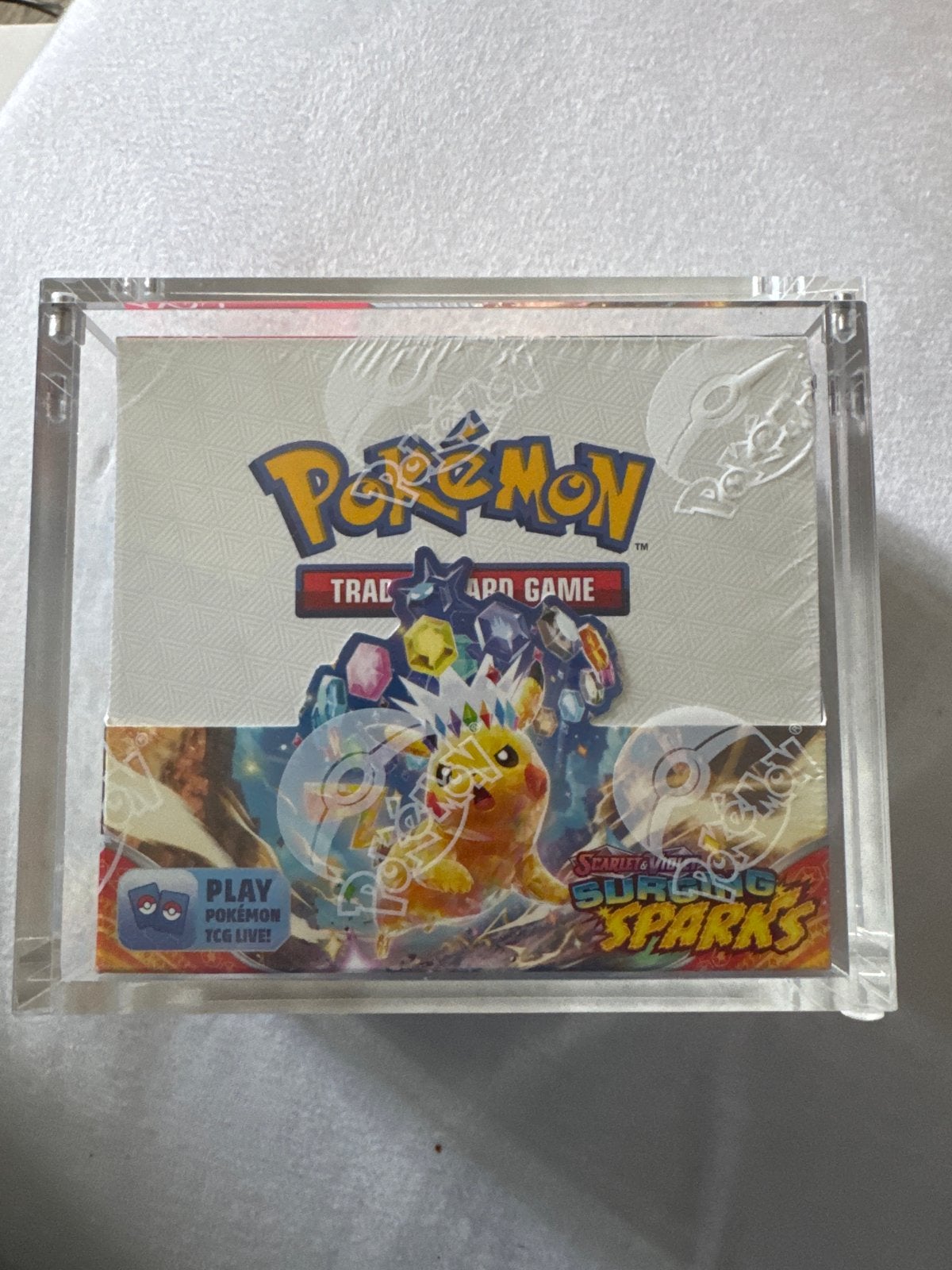 Pokémon TCG: Scarlet & Violet Surging Sparks Booster Box, Ophalen of Verzenden, Nieuw, Boosterbox