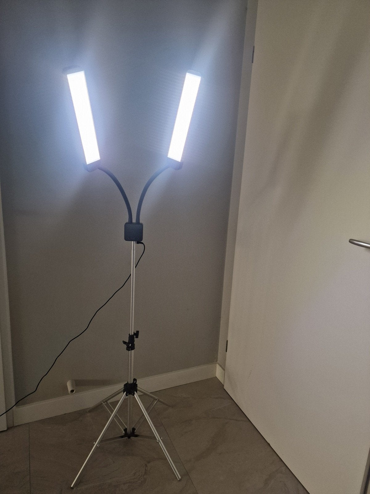 Glamcor Elite X LED lamp met statief en draagtas, Ophalen of Verzenden