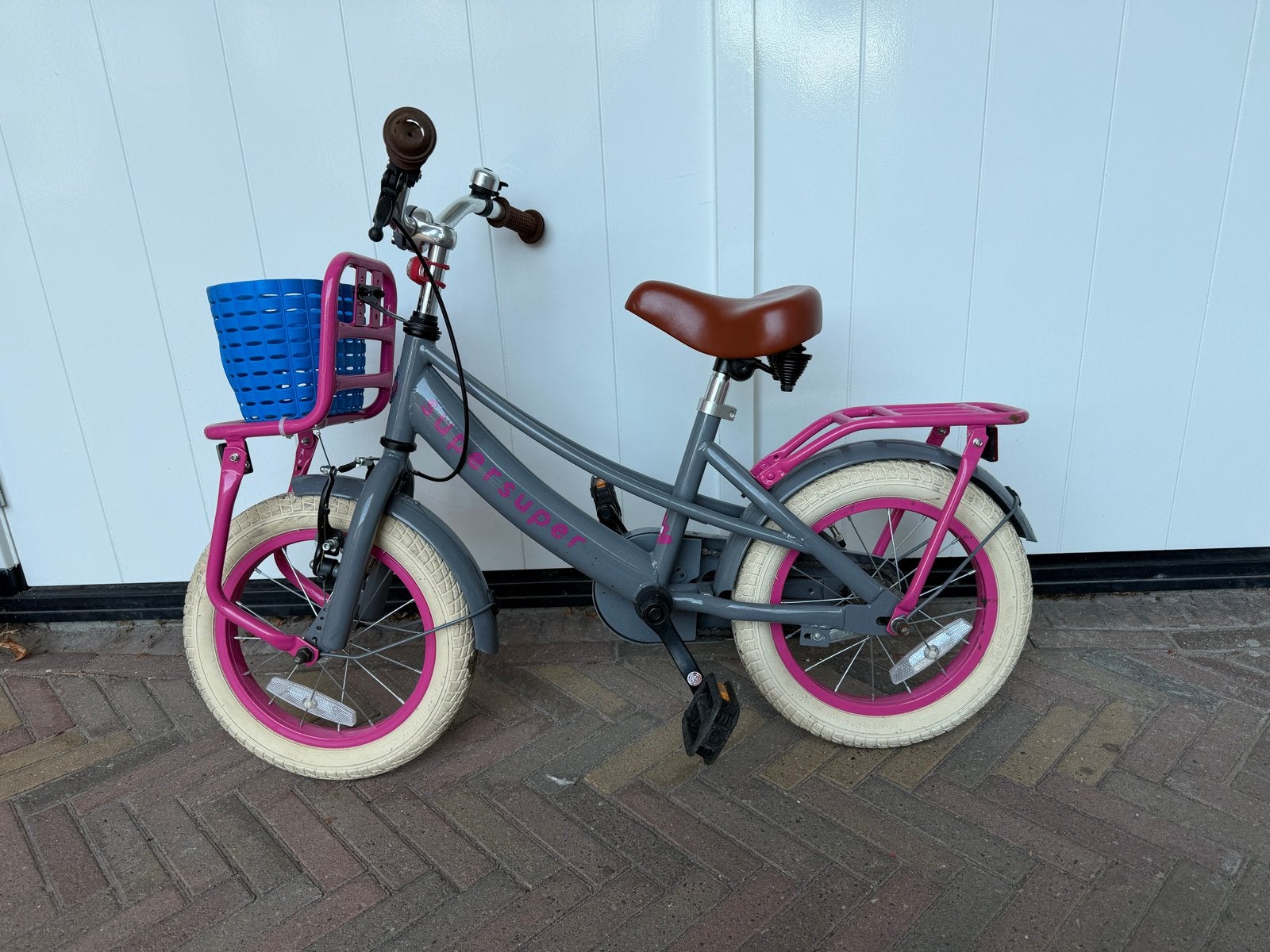 Super Super Lola kinderfiets 14 inch - Goede staat, Ophalen, Gebruikt, Minder dan 16 inch