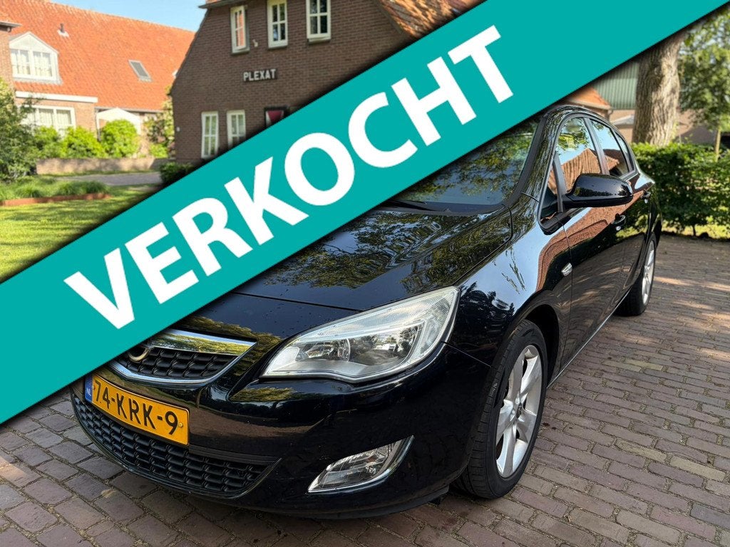 Opel Astra 1.6 Edition | Radio | Trekhaak | Lichtmetaal | AP, Voorwielaandrijving, Euro 5, Stof, 4 cilinders