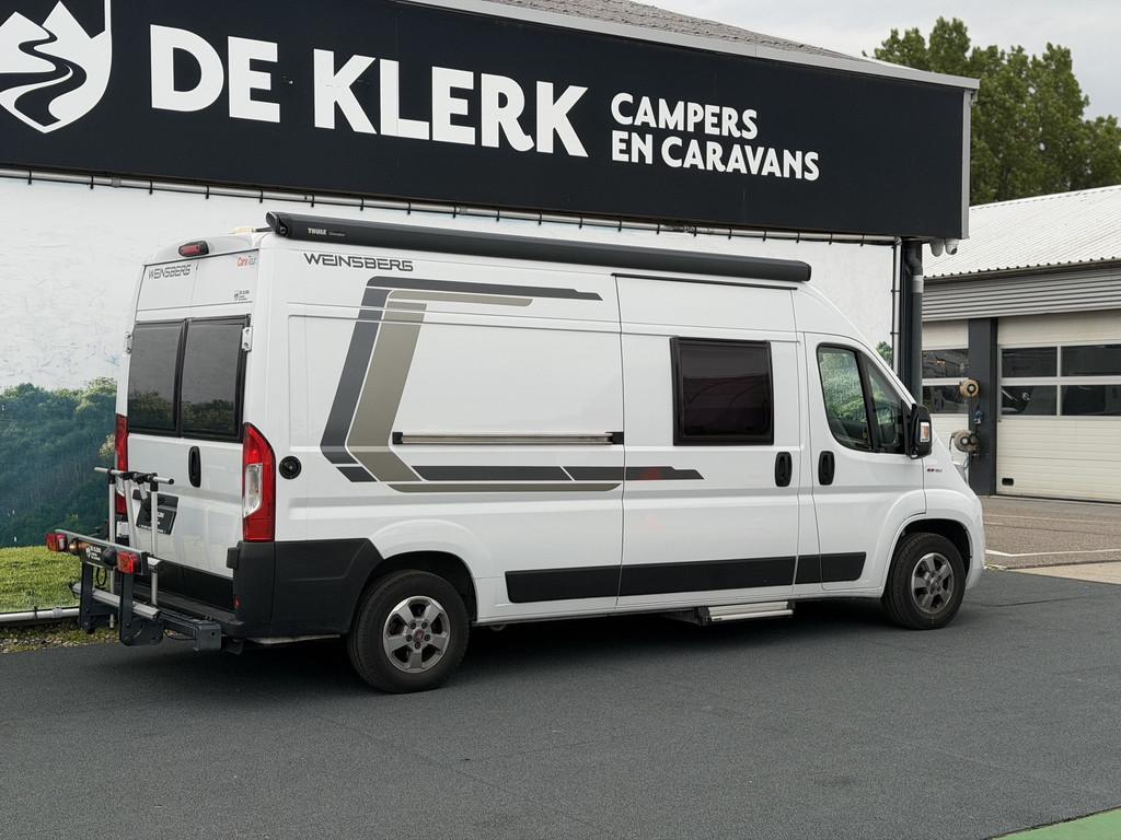 Weinsberg CARATOUR 600 ME (bj 2019), Caravans en Kamperen, Campers, Ringverwarming, Dakluik, Tot en met 2, Bedrijf