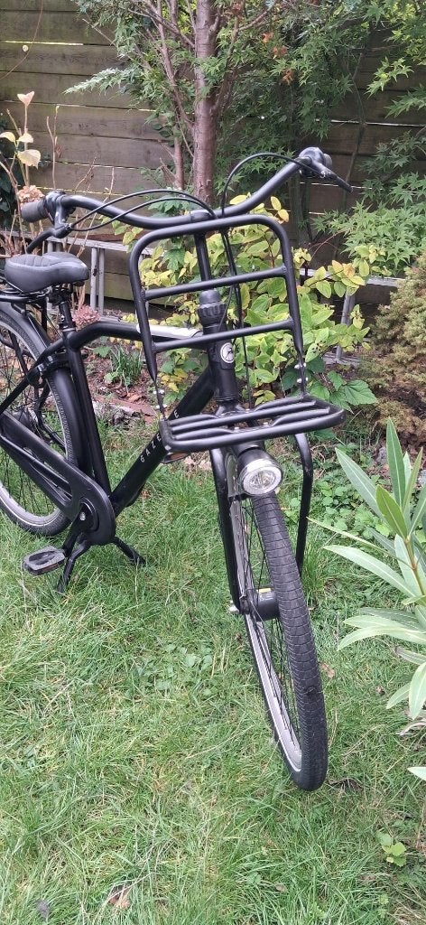 gazelle heavy duty jongensfiets maat 49 7V trommelrem, Gebruikt, Handrem, Gazelle, Trommelrem