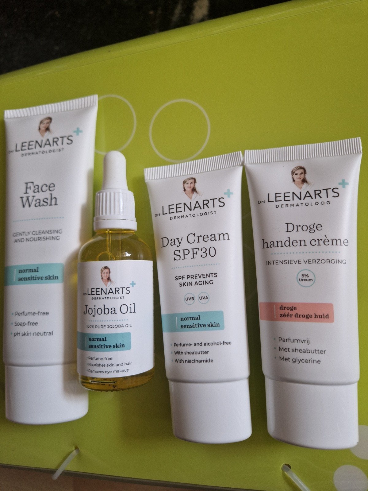 Drs Leenarts Huidverzorgingsset - Nieuw,  Parfumvrij, Sieraden, Tassen en Uiterlijk, Uiterlijk | Lichaamsverzorging, Ophalen, Nieuw