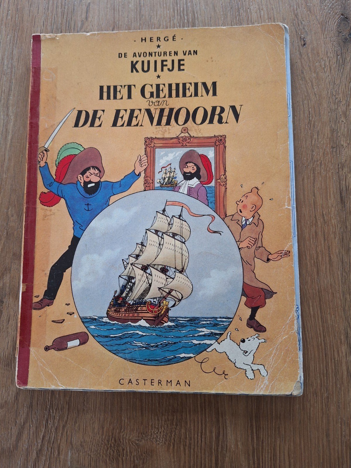 Kuifje: Het Geheim van de Eenhoorn (1951), Boeken, Ophalen of Verzenden