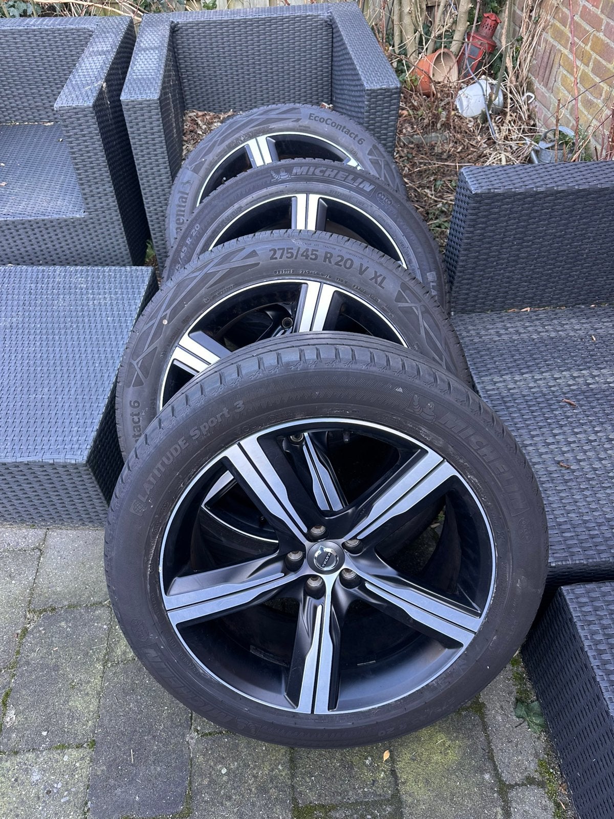 Volvo Xc90 R-Design Zomerset Origineel!!, Ophalen, --, 275 mm, Banden en Velgen