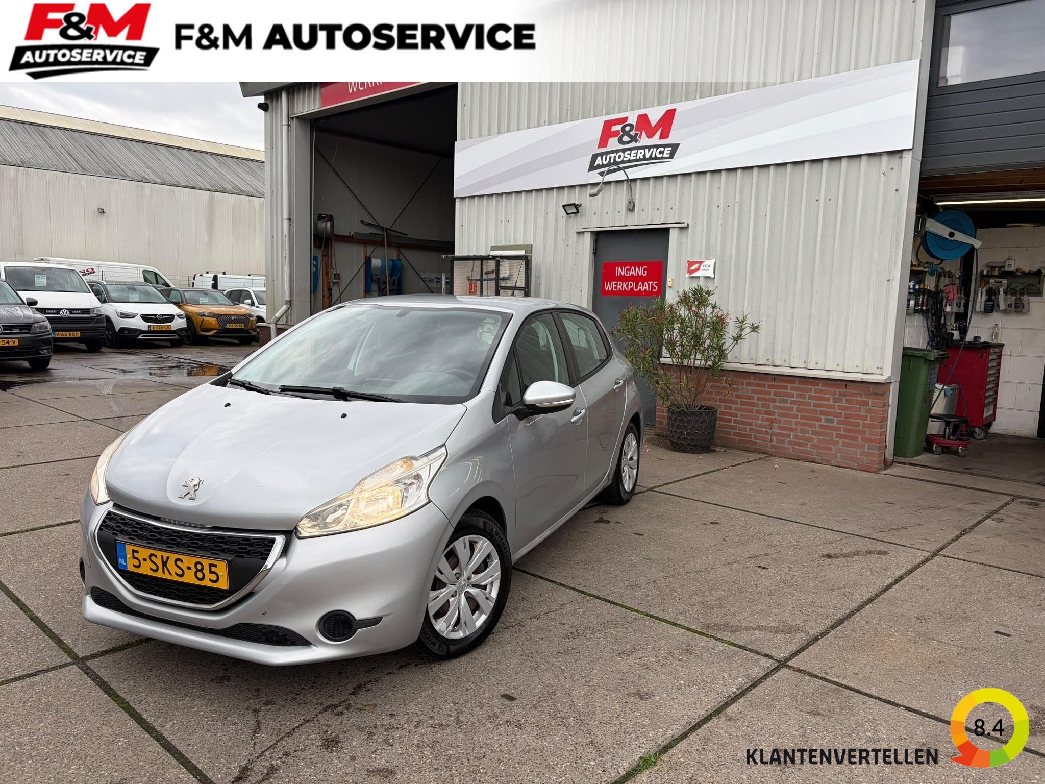 Peugeot 208 1.2 VTi Active Airco, cruise, Auto's, Voorwielaandrijving, Euro 5, Stof, Gebruikt